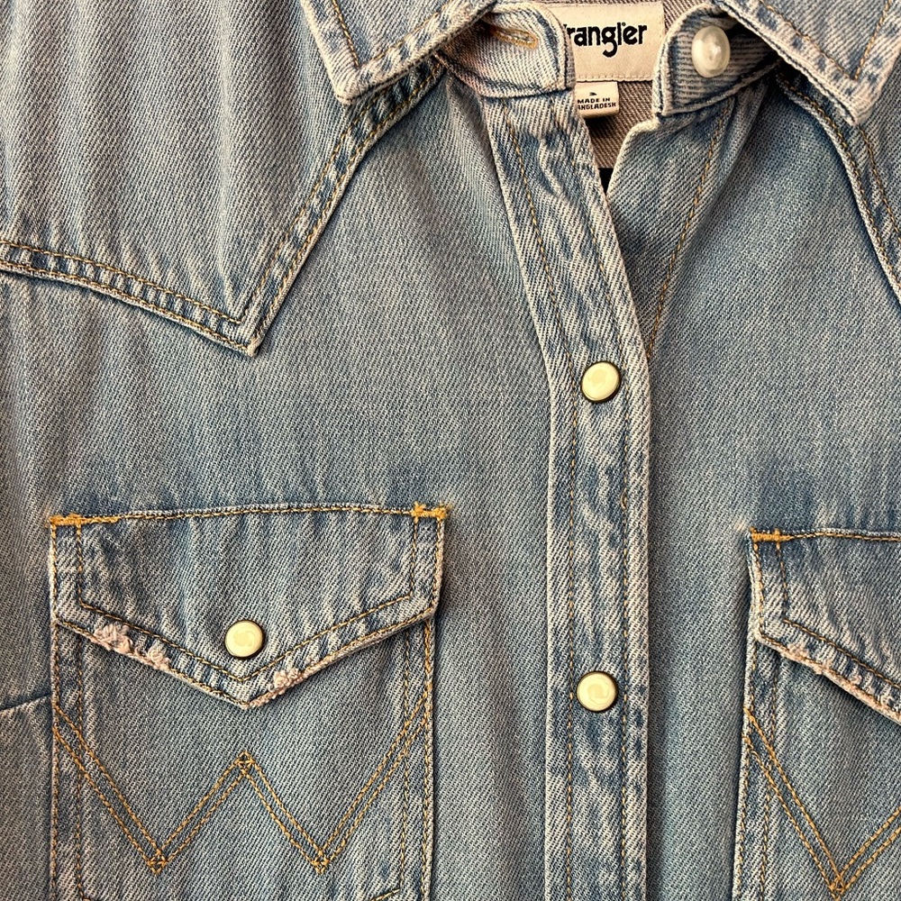 Wrangler retro denim duster